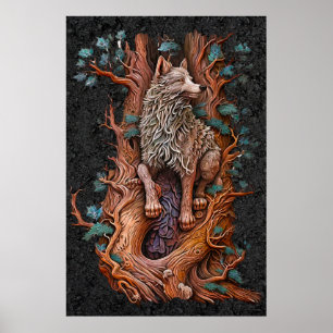 Póster de Talla Forestal