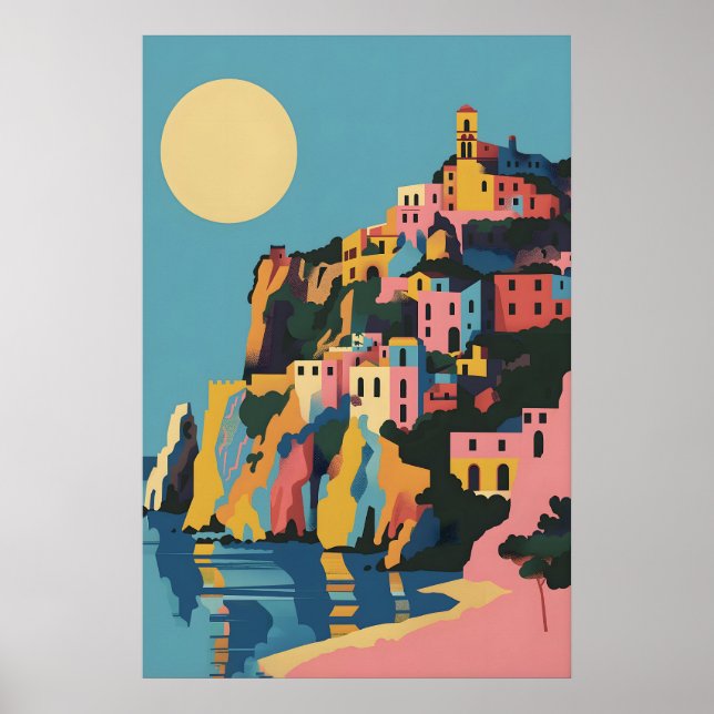 Póster de Taormina - Impresión de Arte de Pared It (Frente)