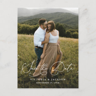 Póster de Tarjeta de Reserva de Fecha de Romance V