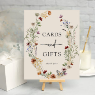 Póster de Tarjetas y Regalos Boho