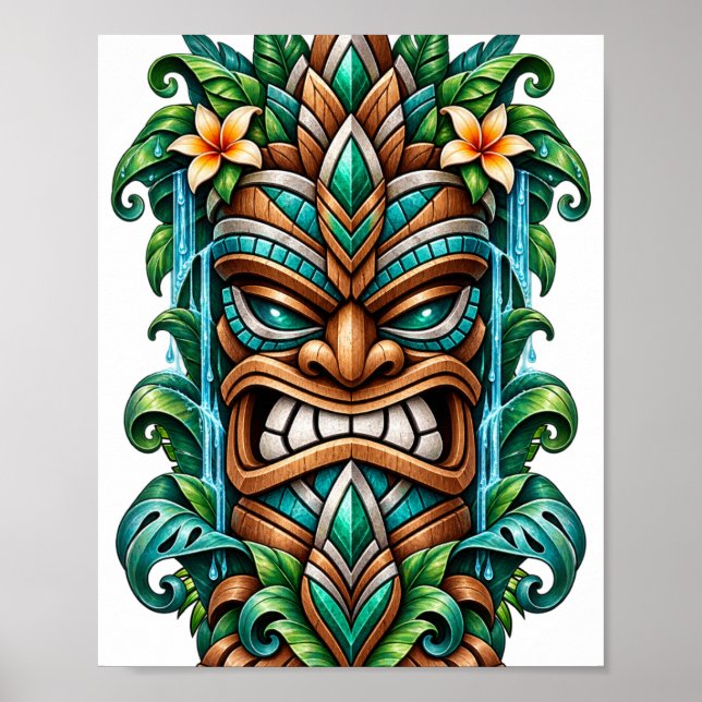 Póster de Teal Lotus Sentinel (Frente)