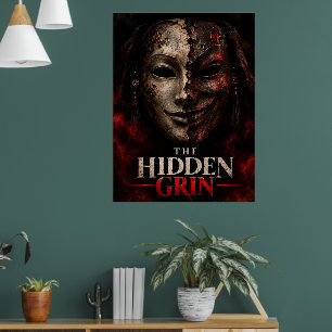 Póster de Terror de Mascarada Oscura La Sonrisa Oc