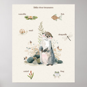 Póster de Tesoros del Río Pequeño