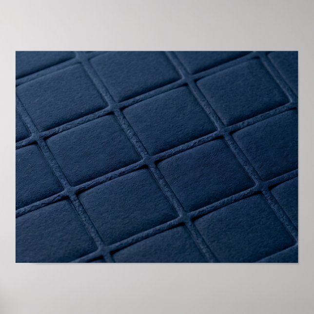 Póster de textura de rejilla de relieve profundo a (Frente)
