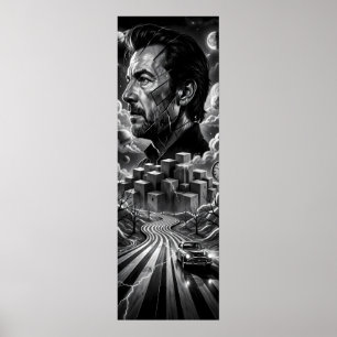 Póster de Thunder Road Through the Night