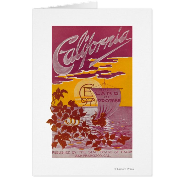 Poster de Tierra de Promesas de California (Frente)