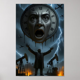 Póster de Tormenta de Reckoning de Reloj que se De