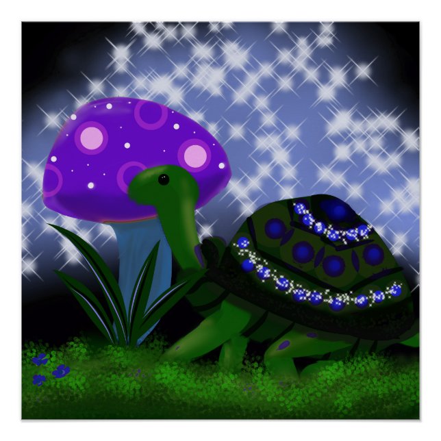 Poster de tortuga (Anverso)