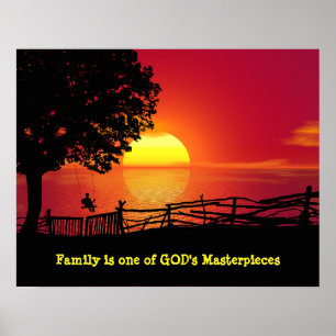 Póster de Tributos Familiares-Amor de Familia