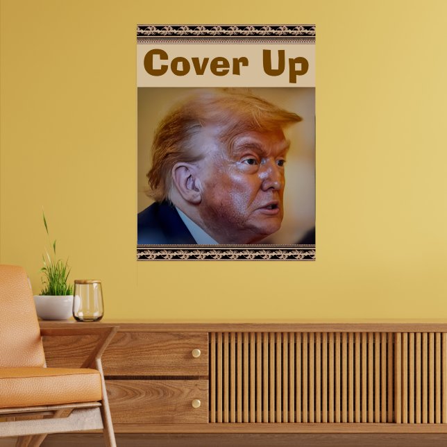 Póster de Trump/Encubrimiento (Salón 2)