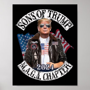 Póster De Trump Maga Chapter 2024