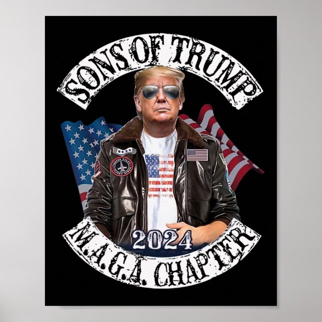 Póster De Trump Maga Chapter 2024 (Frente)