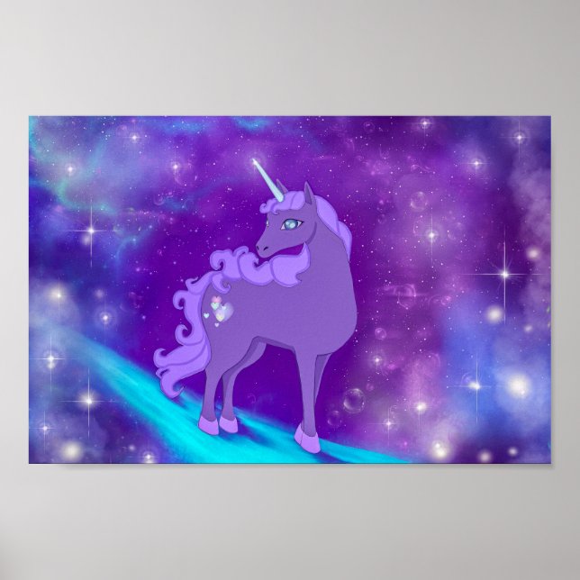 Póster de Unicornio  (Frente)