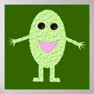 Póster de Uva Verde Feliz