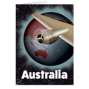 Poster de vacaciones de Australia