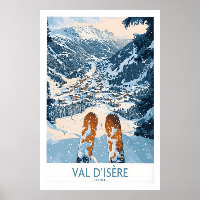 Póster de Val d'Isère 1 (Frente)