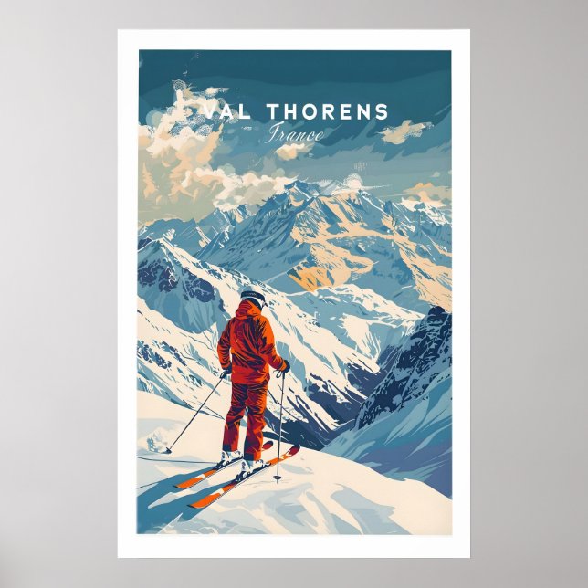 Póster de Val Thorens 1 (Frente)