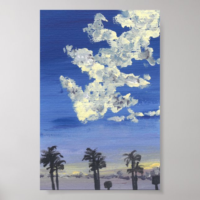 Poster de valores de impresión de Guay Sunset (Frente)