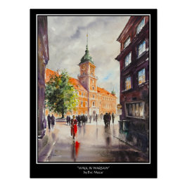 POSTER de Varsovia Pintado EVE