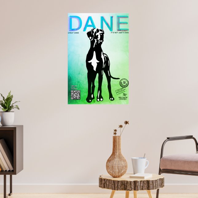 Póster de venta de cachorros de Gran Danés (Salón 3)