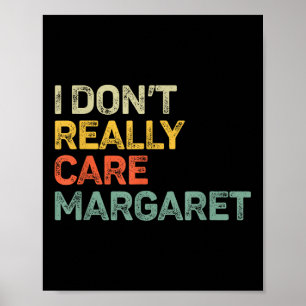 Póster De Verdad No Me Importa Margaret Jd Vance Graciosa