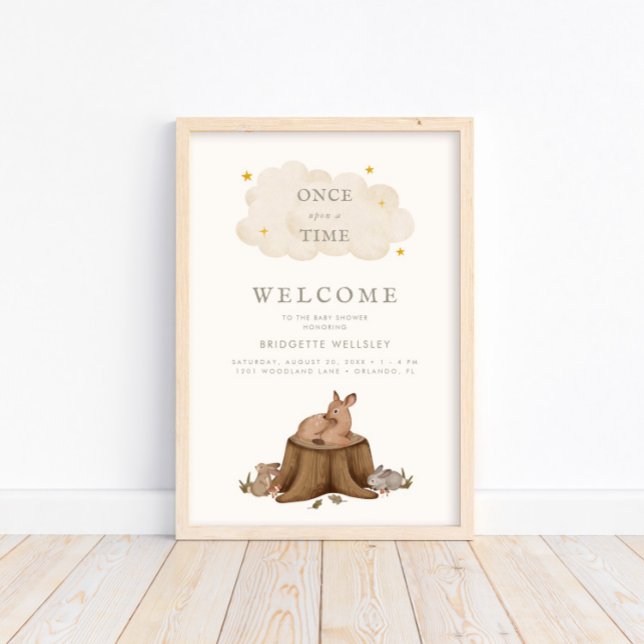 Póster De vez en cuando los bebés de Woodland son bienven (Subido por el creador)