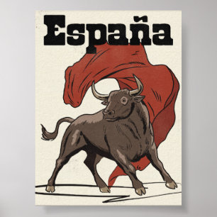 Póster de viaje a España