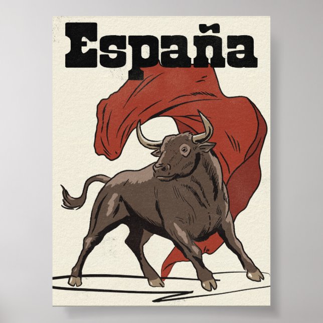 Póster de viaje a España (Frente)