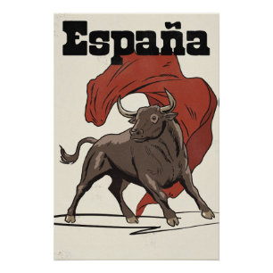 Póster de viaje a España