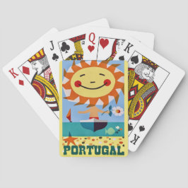 Póster de viaje a Portugal Tarjeta postal Cartas d