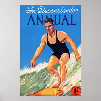 Póster de viaje Art Deco AU 3