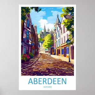 Póster de viaje de Aberdeen Parque de Esquí Nacion