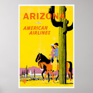 Póster de viaje de Arizona Arte para pared de casa