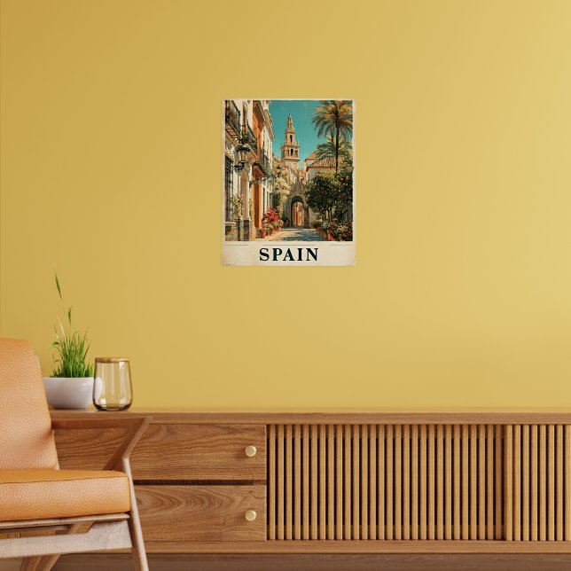 Póster de viaje de España (Salón 2)