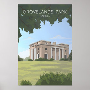 Póster de viaje de Grovelands Park