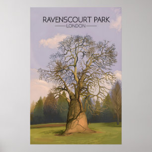 Póster de viaje de Ravenscourt Park Londres