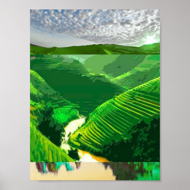 Póster de viaje - Impresión de arte de pared de Vi (Frente)