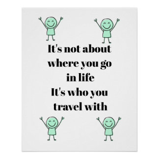 Póster de viaje inspirador