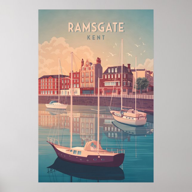 Póster de viaje Ramsgate Seaside (Frente)