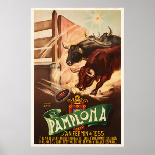 Póster de viaje vintage de España Impresión de art