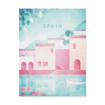 Poster de Viajes de España - Postales de Arte