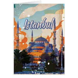 Poster de Viajes de Estambul