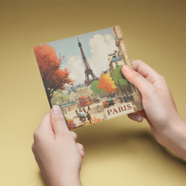 Poster de Viajes de la Torre Eifel de París