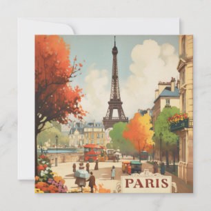 Poster de Viajes de la Torre Eifel de París