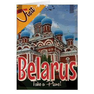Poster de Viajes de Viaje de Bielorrusia