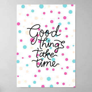 póster de vibraciones positivas