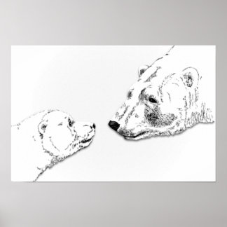 Poster de Vida Silvestre de impresión de arte de O