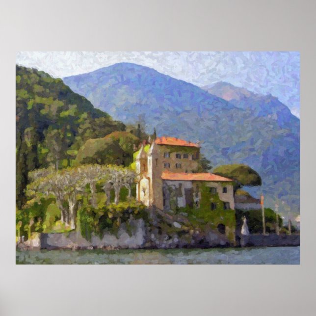 Póster de Villa Balbianello, Lago de Como (Frente)