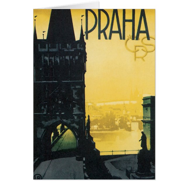 Poster de Vintage Praha (Frente)