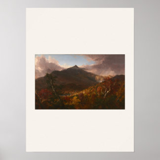 Póster de Vista del Monte Schroon de Thomas Cole